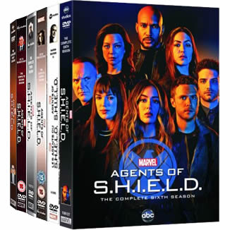 Agents of SHIELD S.H.I.E.L.D. Seasons 1-7 DVD Box Set